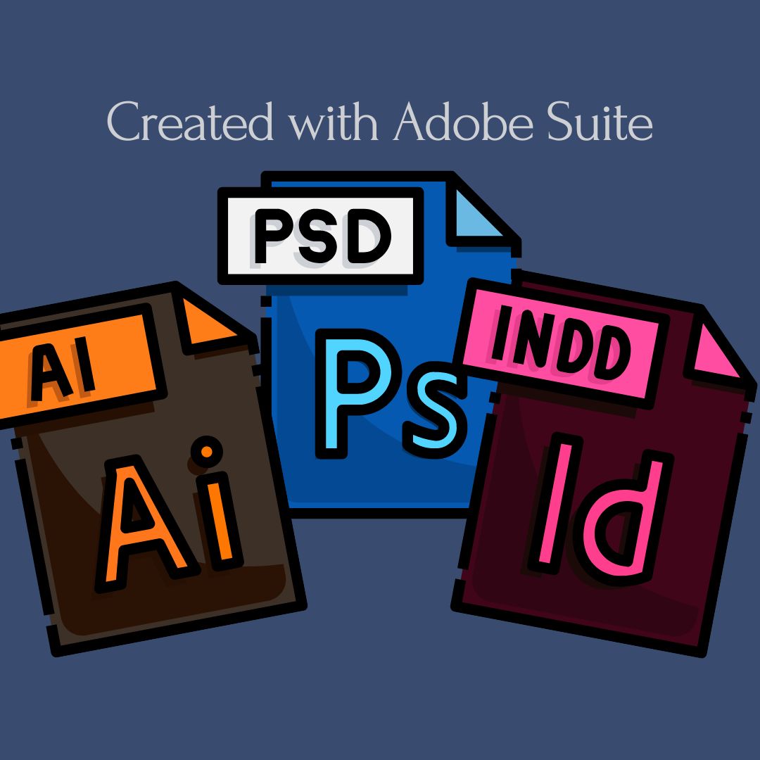 Logos of Adobe Illustrator Photoshop InDesign